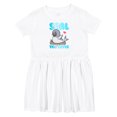 thumbnail image 1 of Inktastic Seal Cute Sea Lion Girls Toddler Dress, 1 of 5