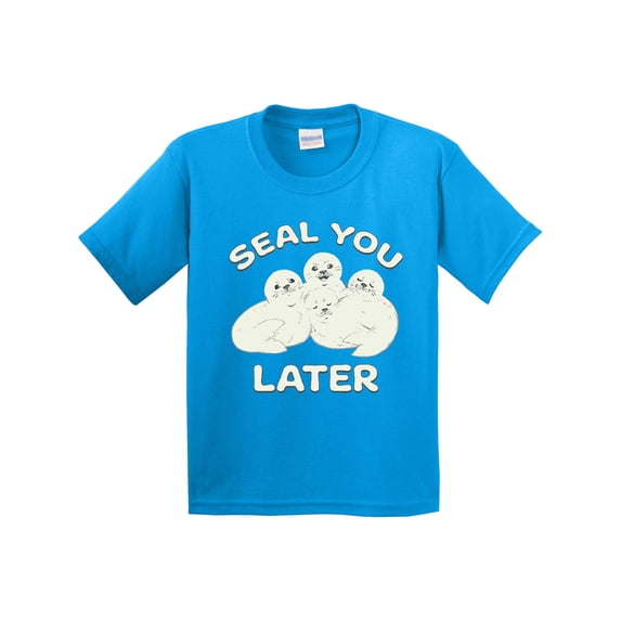 Inktastic Seal You Later Youth T-Shirt