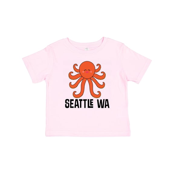 Inktastic Seattle Octopus Washington Vacation Boys or Girls Baby T-Shirt