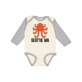 thumbnail image 1 of Inktastic Seattle Octopus Washington Vacation Boys or Girls Long Sleeve Baby Bodysuit, 1 of 5