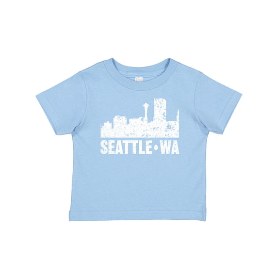 Inktastic Seattle Skyline Grunge Boys or Girls Baby T-Shirt