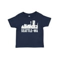 thumbnail image 1 of Inktastic Seattle Skyline Grunge Boys or Girls Baby T-Shirt, 1 of 5