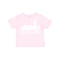 thumbnail image 1 of Inktastic Seattle Skyline Grunge Boys or Girls Toddler T-Shirt, 1 of 5