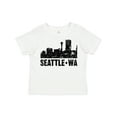 thumbnail image 1 of Inktastic Seattle Skyline Grunge Boys or Girls Toddler T-Shirt, 1 of 5