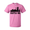 thumbnail image 1 of Inktastic Seattle Skyline Grunge T-Shirt, 1 of 5
