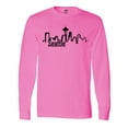 thumbnail image 1 of Inktastic Seattle Skyline Long Sleeve T-Shirt, 1 of 5