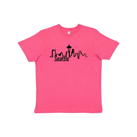 Inktastic Seattle Skyline Youth T-Shirt