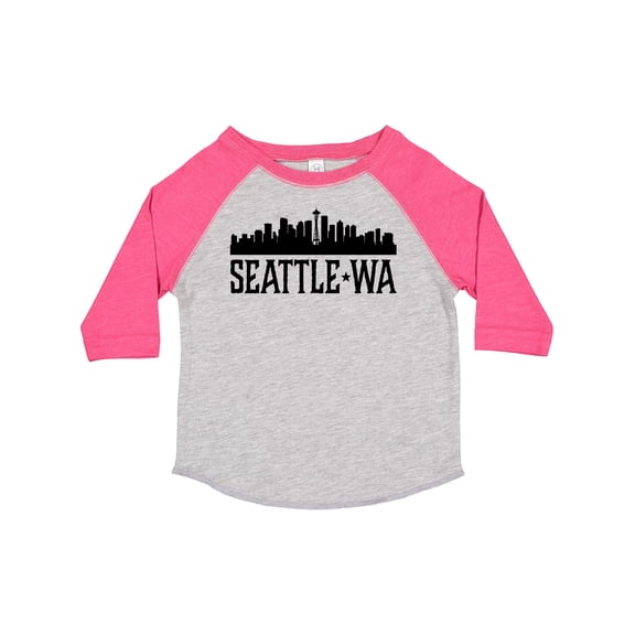 Inktastic Seattle Washington City Skyline Boys or Girls Toddler T-Shirt