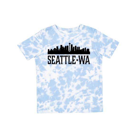 Inktastic Seattle Washington City Skyline Boys or Girls Toddler T-Shirt