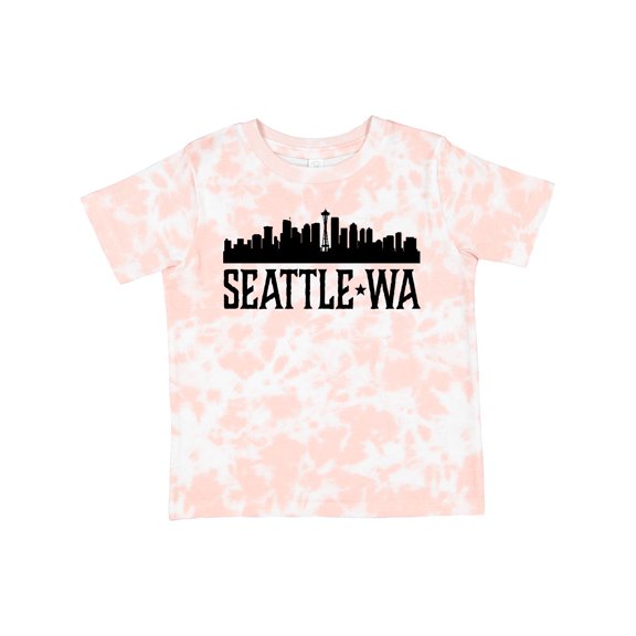 Inktastic Seattle Washington City Skyline Boys or Girls Toddler T-Shirt