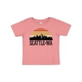 thumbnail image 1 of Inktastic Seattle Washington Skyline Sunset Boys or Girls Baby T-Shirt, 1 of 5