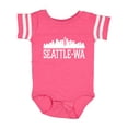thumbnail image 1 of Inktastic Seattle Washington Skyline Wa Cities Boys or Girls Baby Bodysuit, 1 of 5