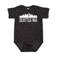 thumbnail image 1 of Inktastic Seattle Washington Skyline Wa Cities Boys or Girls Baby Bodysuit, 1 of 5