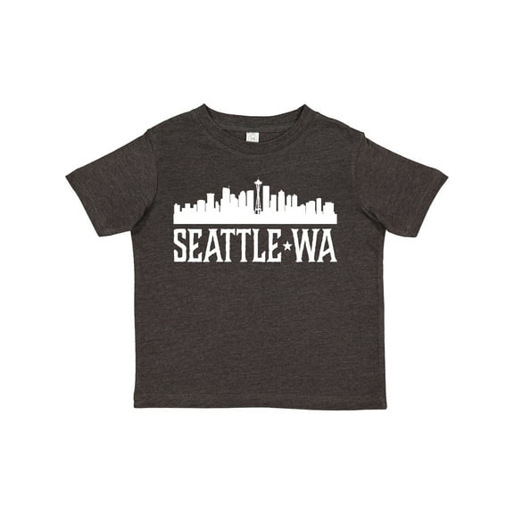 Inktastic Seattle Washington Skyline WA Cities Boys or Girls Toddler T-Shirt