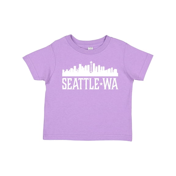 Inktastic Seattle Washington Skyline WA Cities Boys or Girls Toddler T-Shirt
