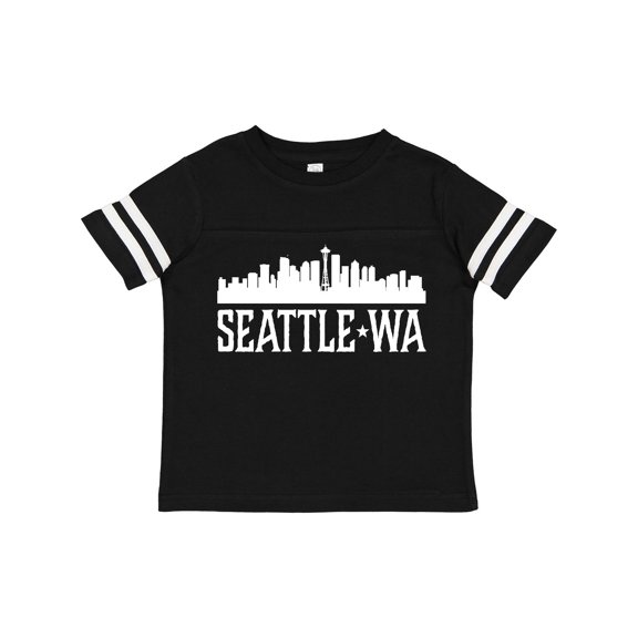 Inktastic Seattle Washington Skyline WA Cities Boys or Girls Toddler T-Shirt