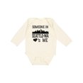 thumbnail image 1 of Inktastic Seattle Washington Someone Loves Me Skyline Boys or Girls Long Sleeve Baby Bodysuit, 1 of 5