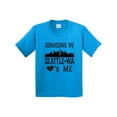 thumbnail image 1 of Inktastic Seattle Washington Someone Loves Me Skyline Youth T-Shirt, 1 of 5