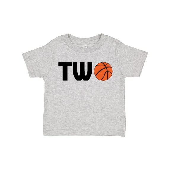 Inktastic Second Birthday Basketball Two Boys or Girls Toddler T-Shirt
