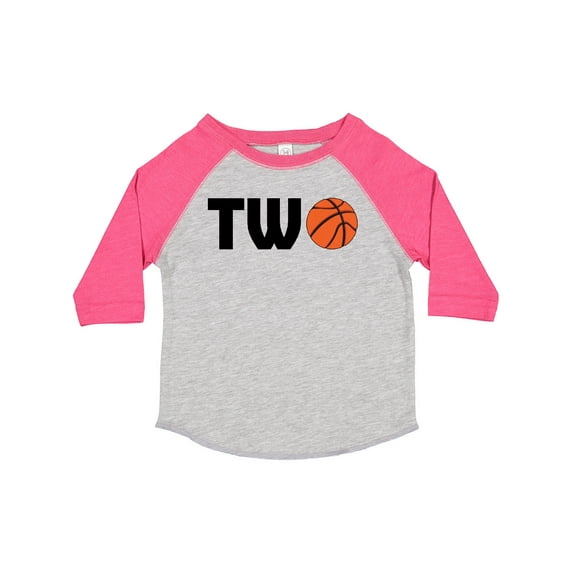 Inktastic Second Birthday Basketball Two Boys or Girls Toddler T-Shirt