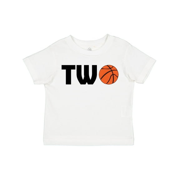 Inktastic Second Birthday Basketball Two Boys or Girls Toddler T-Shirt