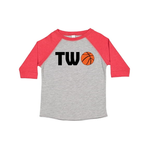 Inktastic Second Birthday Basketball Two Boys or Girls Toddler T-Shirt