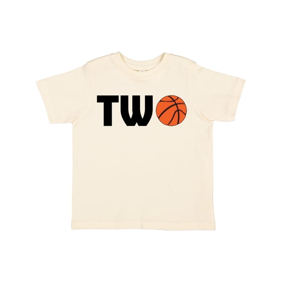 Inktastic Second Birthday Basketball Two Boys or Girls Toddler T-Shirt