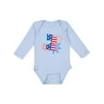 thumbnail image 1 of Inktastic Second Birthday- Fourth of July fireworks Boys or Girls Long Sleeve Baby Bodysuit, 1 of 5