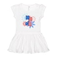 thumbnail image 1 of Inktastic Second Birthday- Fourth of July fireworks Girls Toddler Dress, 1 of 5