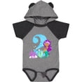 thumbnail image 1 of Inktastic Second Birthday Mermaid Girls Baby Bodysuit, 1 of 5