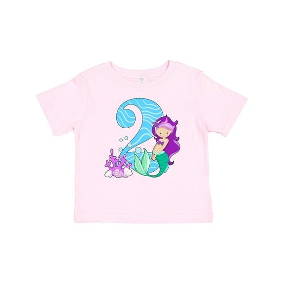 Inktastic Second Birthday Mermaid Girls Baby T-Shirt