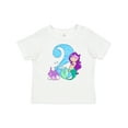 thumbnail image 1 of Inktastic Second Birthday Mermaid Girls Baby T-Shirt, 1 of 5