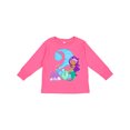 thumbnail image 1 of Inktastic Second Birthday Mermaid Girls Long Sleeve Toddler T-Shirt, 1 of 5