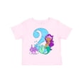 thumbnail image 1 of Inktastic Second Birthday Mermaid Girls Toddler T-Shirt, 1 of 5