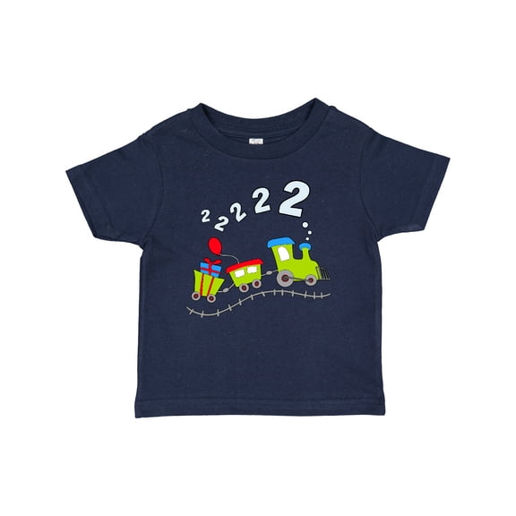 Inktastic Second Birthday Party Train Boys or Girls Baby T-Shirt