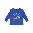 thumbnail image 1 of Inktastic Second Birthday Party Train Boys or Girls Long Sleeve Toddler T-Shirt, 1 of 5