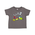thumbnail image 1 of Inktastic Second Birthday Party Train Boys or Girls Toddler T-Shirt, 1 of 5