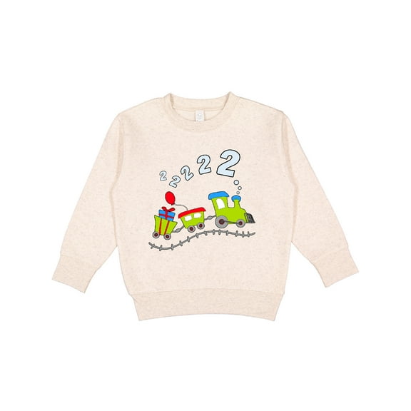 Inktastic Second Birthday Party Train Toddler Sweatshirt