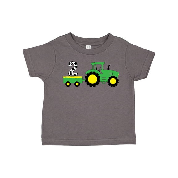 Inktastic Second Birthday Tractor Boys or Girls Toddler T-Shirt