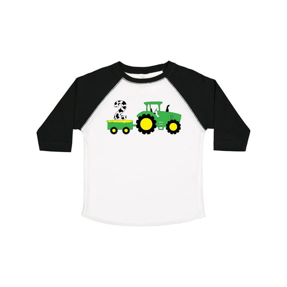 Inktastic Second Birthday Tractor Boys or Girls Toddler T-Shirt