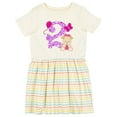 thumbnail image 1 of Inktastic Second Birthday with Cute Puppy and Butterflies Girls Toddler Dress, 1 of 5