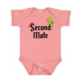 thumbnail image 1 of Inktastic Second Mate Pirate with Parrot and Bandanna Boys or Girls Baby Bodysuit, 1 of 5