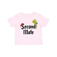 thumbnail image 1 of Inktastic Second Mate Pirate with Parrot and Bandanna Boys or Girls Toddler T-Shirt, 1 of 5