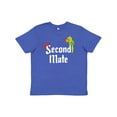 thumbnail image 1 of Inktastic Second Mate Pirate with Parrot and Bandanna Youth T-Shirt, 1 of 5