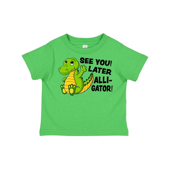 Inktastic See You Later Alligator Boys or Girls Toddler T-Shirt
