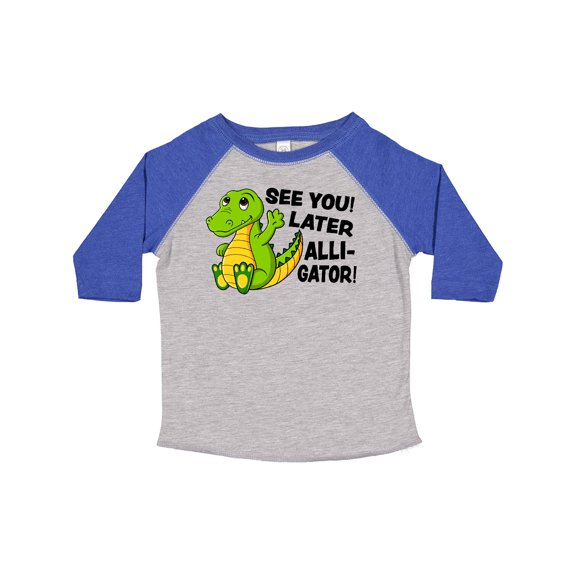 Inktastic See You Later Alligator Boys or Girls Toddler T-Shirt