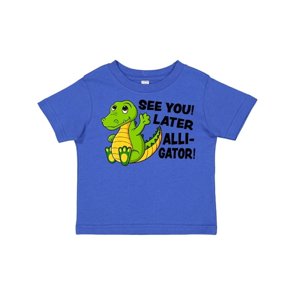 Inktastic See You Later Alligator Boys or Girls Toddler T-Shirt
