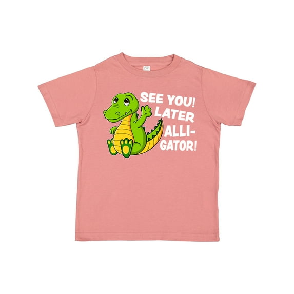 Inktastic See You Later Alligator Boys or Girls Toddler T-Shirt