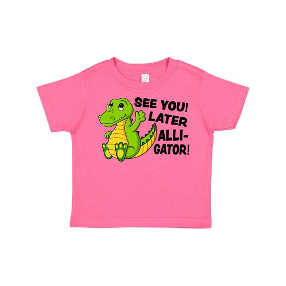 Inktastic See You Later Alligator Boys or Girls Toddler T-Shirt