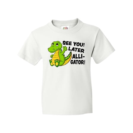 Inktastic See You Later Alligator Youth T-Shirt